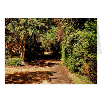 Cartão O caminho