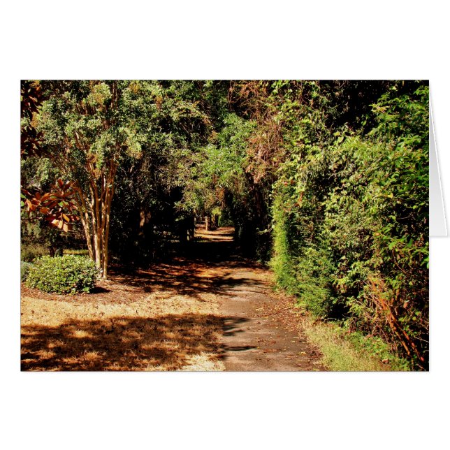 Cartão O caminho (Frente Horizontal)