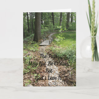 Cartão O caminho - Dentro de Vazio