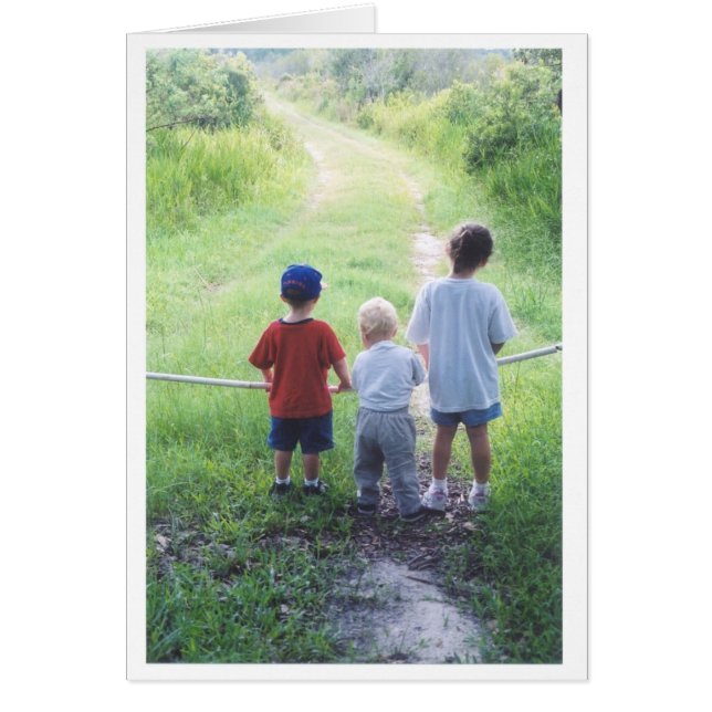 Cartão O Caminho Não Tomado (Frente)