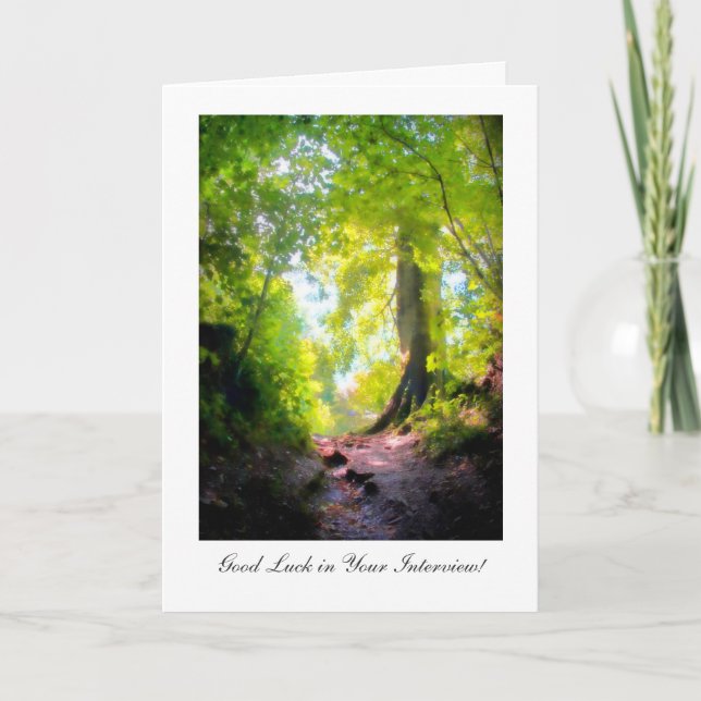 Cartão O caminho parece mais longo... Entrevista Boa Sort (Frente)