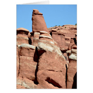 Cartão O campo de jogos do diabo, parque nacional dos