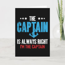 O Capitão Está Sempre Certo Eu Sou O Capitão