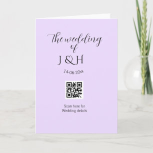 Cartão O casamento do nome do casal detalhe da leitura do