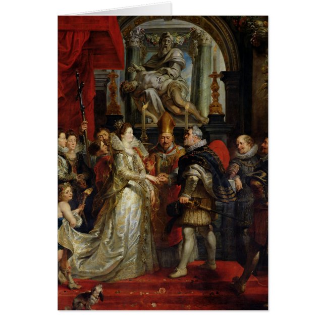 Cartão O casamento do proxy (Frente)