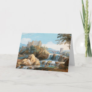 Cartão O Castelo de Orsini   Giovanni Battista Busiri