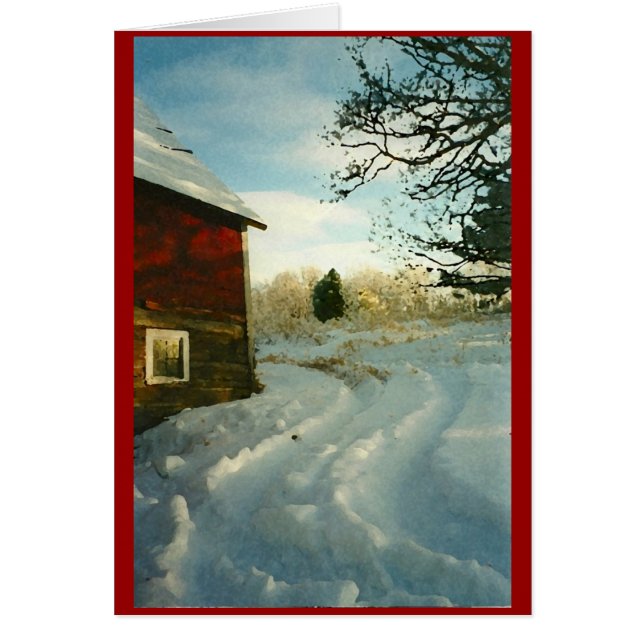 Cartão O celeiro de Ellen (Frente)