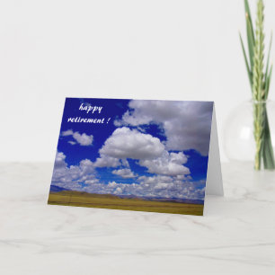 Cartão o céu aposenta-se