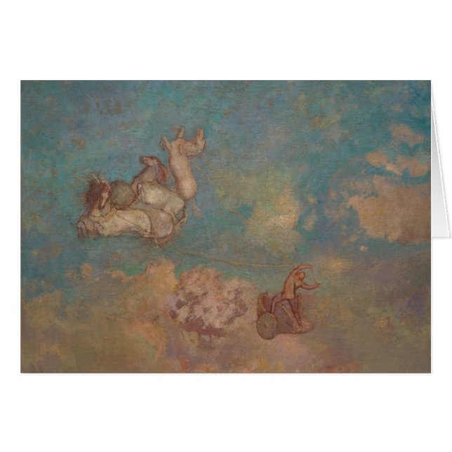 Cartão O Chariot de Apollo (Frente Horizontal)