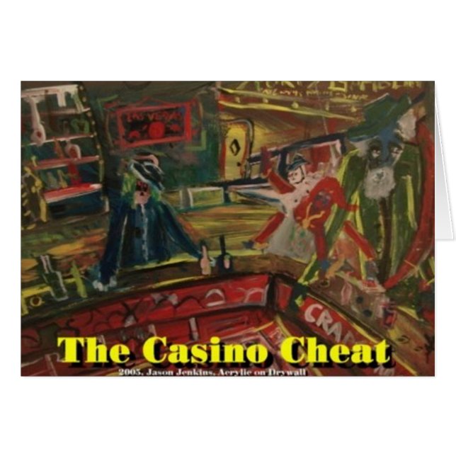 Cartão O Cheat Casino (Frente Horizontal)