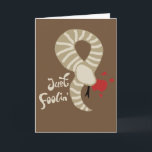 Cartão O cobra de Hognose ocidental engraçado obtem o<br><div class="desc">Envie um engraçado obtêm o cumprimento bom a alguém que o deu que um bom susto recentemente com este obtem o cartão bom que caracteriza uma ilustração do estilo dos desenhos animados de um cobra de Hognose ocidental que joga o morto e a mensagem apenas Foolin na parte dianteira. Você...</div>