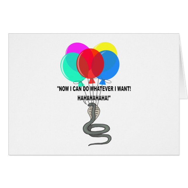 Cartão O Cobra Voador (Frente Horizontal)