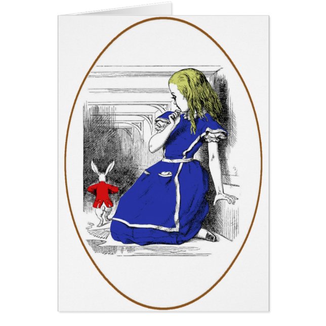 Cartão O coelho volta (Frente)