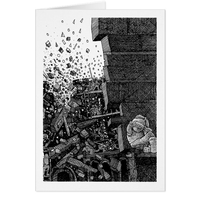 Cartão O Colapso (Frente)