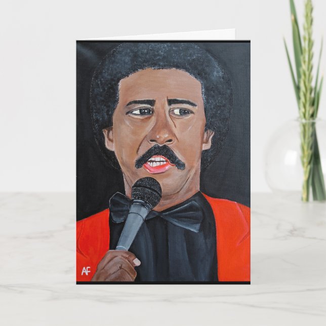 Cartão O Comediante Pintura de Alfred Fox (Frente)