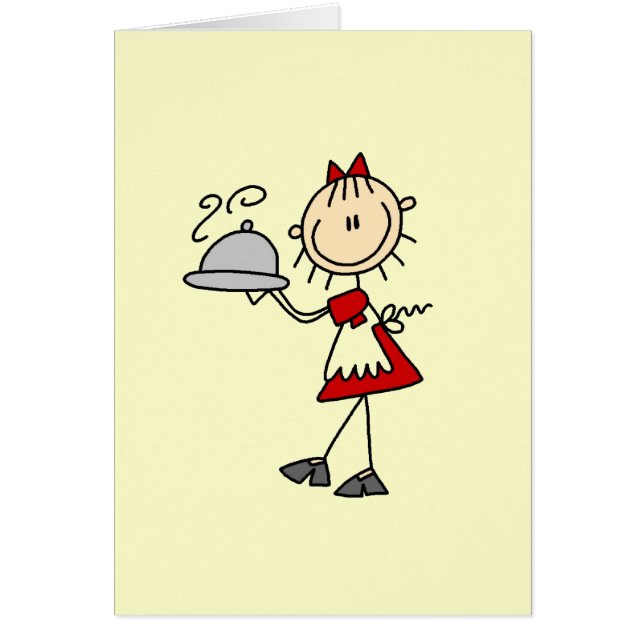 Cartão O comensal é servido (Frente)