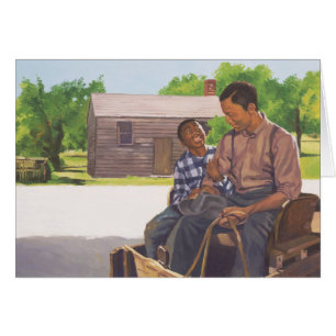 Cartão O conforto 2003 de um filho