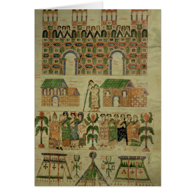 Cartão O Conselho de Toledo (Frente)