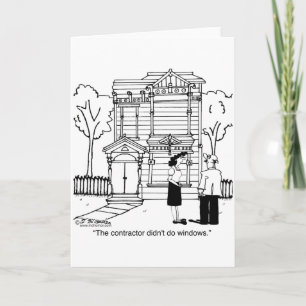 Cartão O Contratante não fez Windows