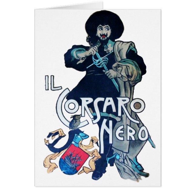 CARTÃO O CORSAIR PRETO (Frente)