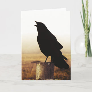 Cartão O corvo