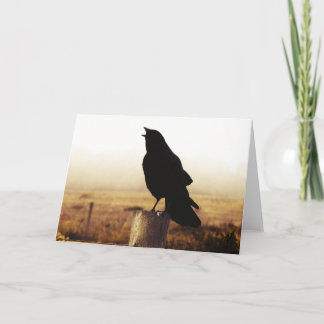 Cartão O Corvo