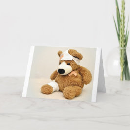 Cartão o costume animal do urso de ursinho personaliza