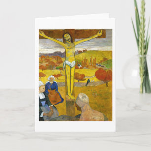 Cartão O Cristo Amarelo, Gauguin