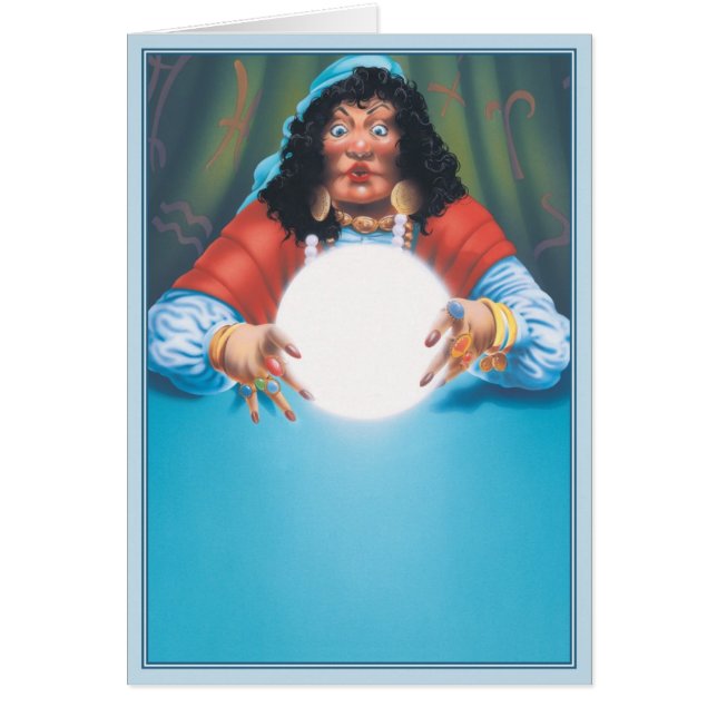 Cartão O © da bola de cristal (Frente)