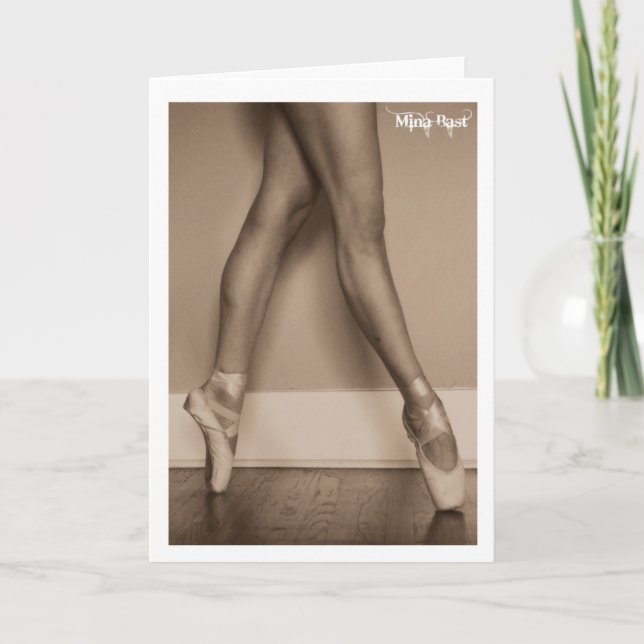 Cartão O dançarino (Frente)