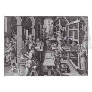 Cartão O desenvolvimento da impressão