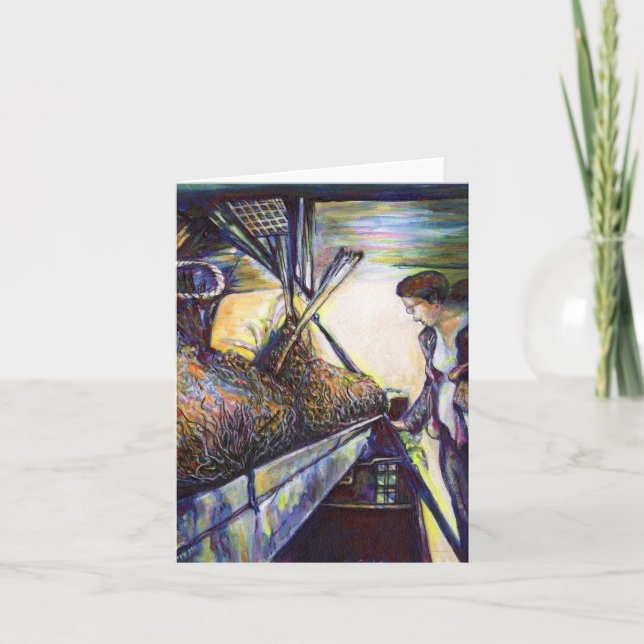 Cartão O destino da vida ferida (Frente)