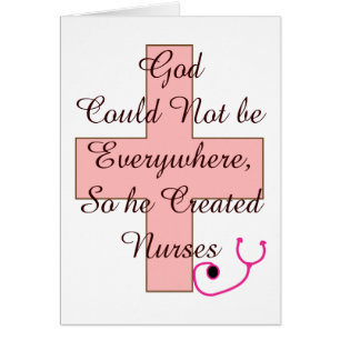 Cartão O deus não poderia NUTRE em toda parte a cruz