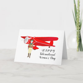 Cartão O dia das mulheres internacionais