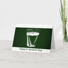 Cartão O dia de St Patrick feliz!