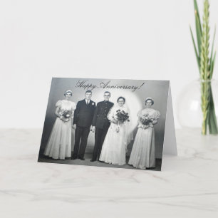 Cartão O Dia do Casamento Deseja.