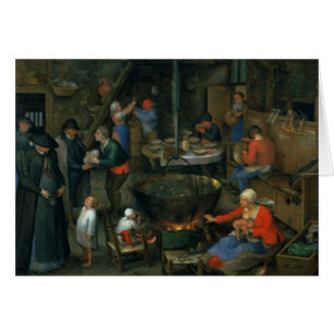 Cartão O distinto visitante