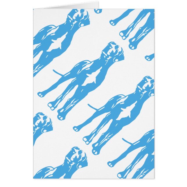 Cartão O Dogue Alemão (Frente)