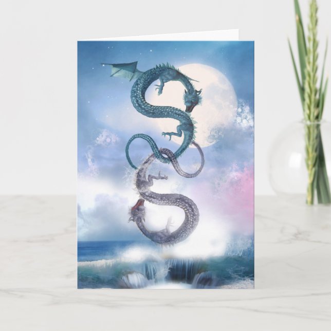 Cartão o duelo dos dragões (Frente)