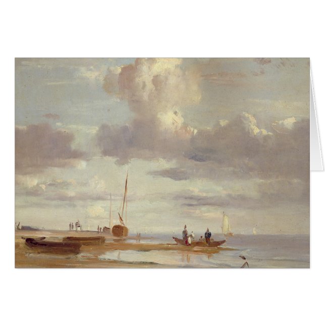 Cartão O Elbe em Blankenesee (Frente Horizontal)