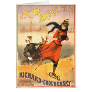 Cartão O Em-Line patina 1890