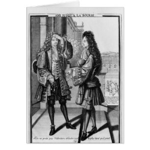 Cartão O emprestador e o devedor