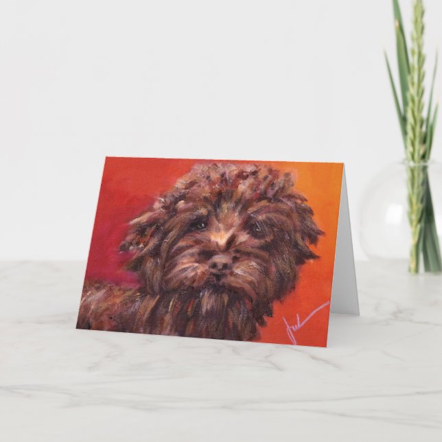 Cartão O escuteiro de Randolph (Frente)