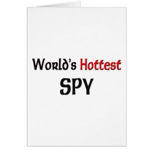 Cartão O espião o mais quente dos mundos