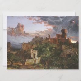 Cartão O Espírito da Guerra (Batalha num Castelo Medieval