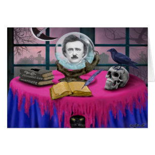 CARTÃO O ESPÍRITO DO PONTO DE ENTRADA DE EDGAR ALLEN