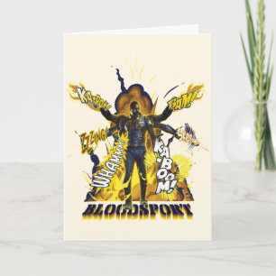 Cartão O Esquadrão Suicida Ação Gráfica relativa ao Bloo