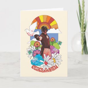 Cartão O Esquadrão Suicida Flores de Pacificador e Sol