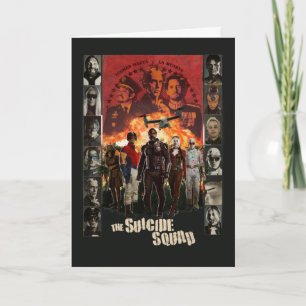 Cartão O Esquadrão Suicida   Portadora de Caracteres de 