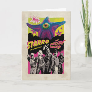 Cartão O Esquadrão Suicida   Starro Vs Esquadrão Suicid